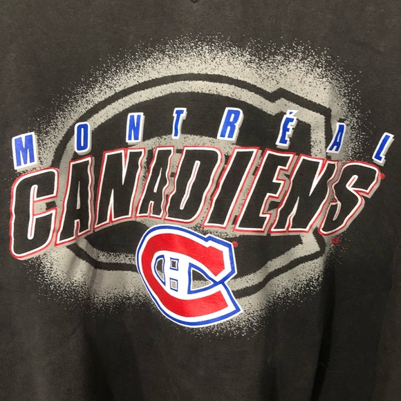 Vintage NHL Montreal Canadians sweatshirt size large - Picture 2 of 5